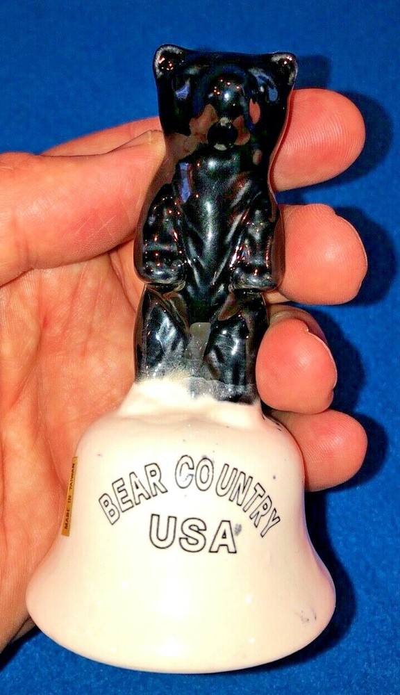 Bear Country USA Ceramic Bell