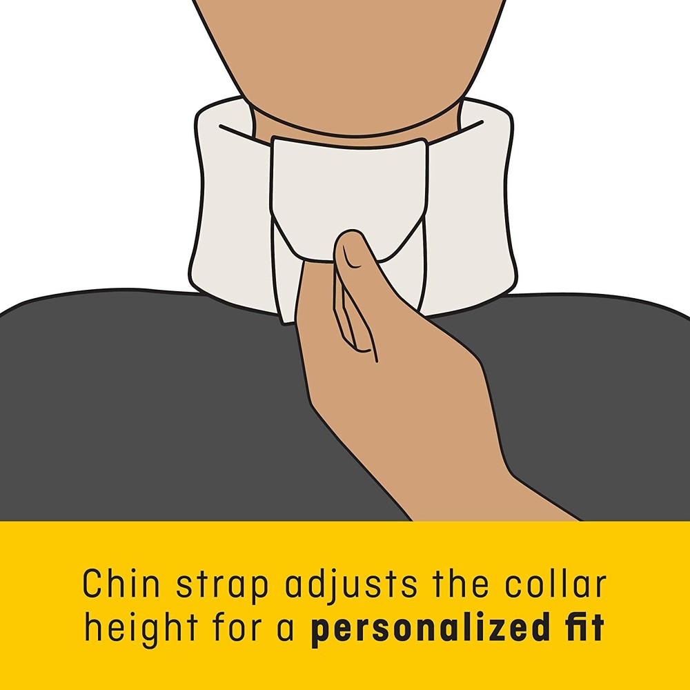 Futuro Neck Soft Cervical Collar White Adjustable