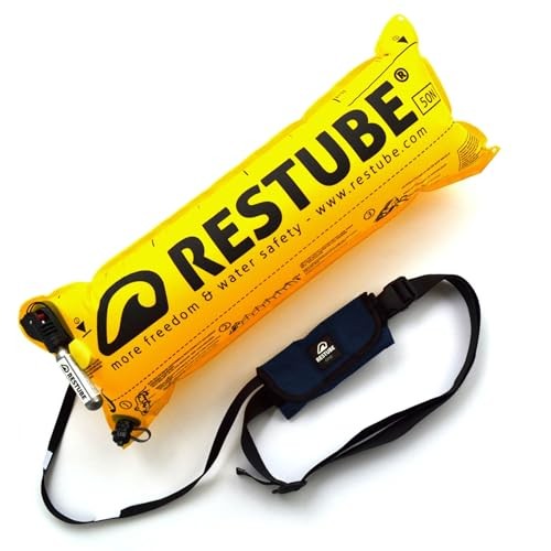 Beach One-Pull Inflatable Water Safety Buoy Sea Blue