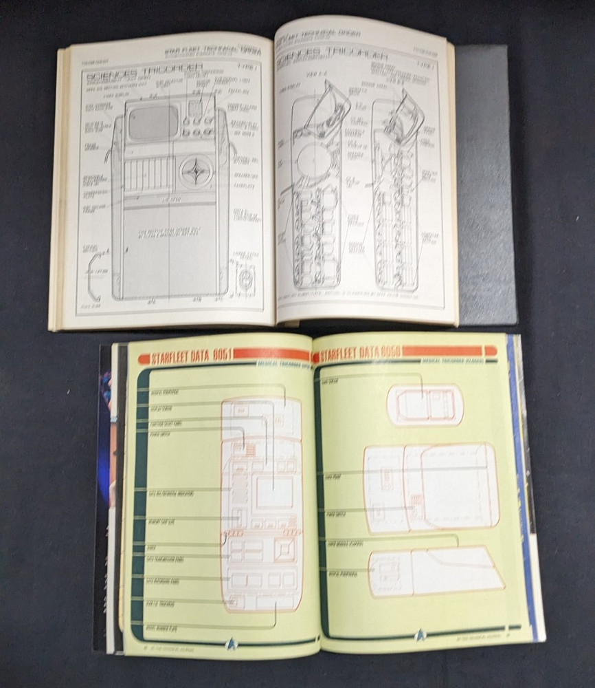 Star Trek Star Fleet Technical Manual, TMP Blueprints, & TNG Technical Journal!
