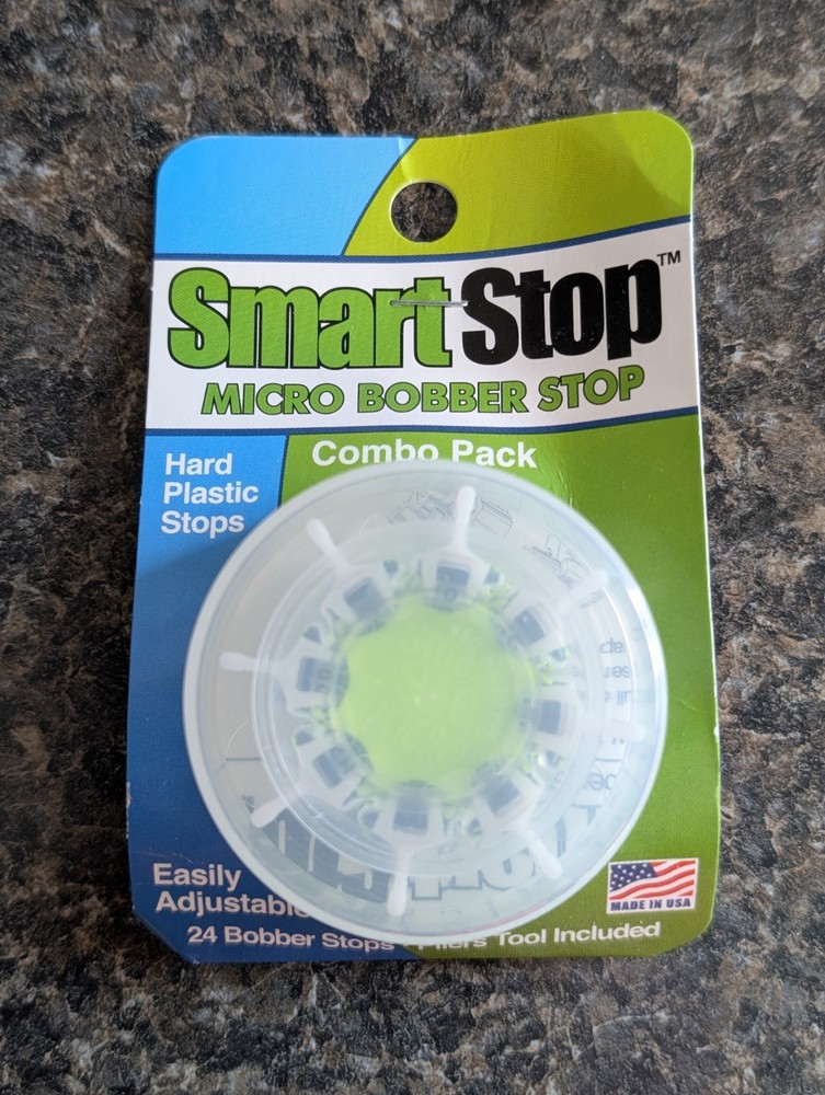 Clearly Outdoors Smart Stop Micro Bobber Stops Combo pack 24 Stops