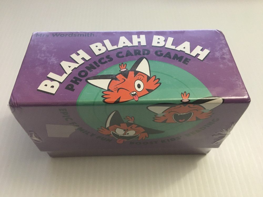 Mrs. Wordsmith Blah Blah Blah Phonics Card Game