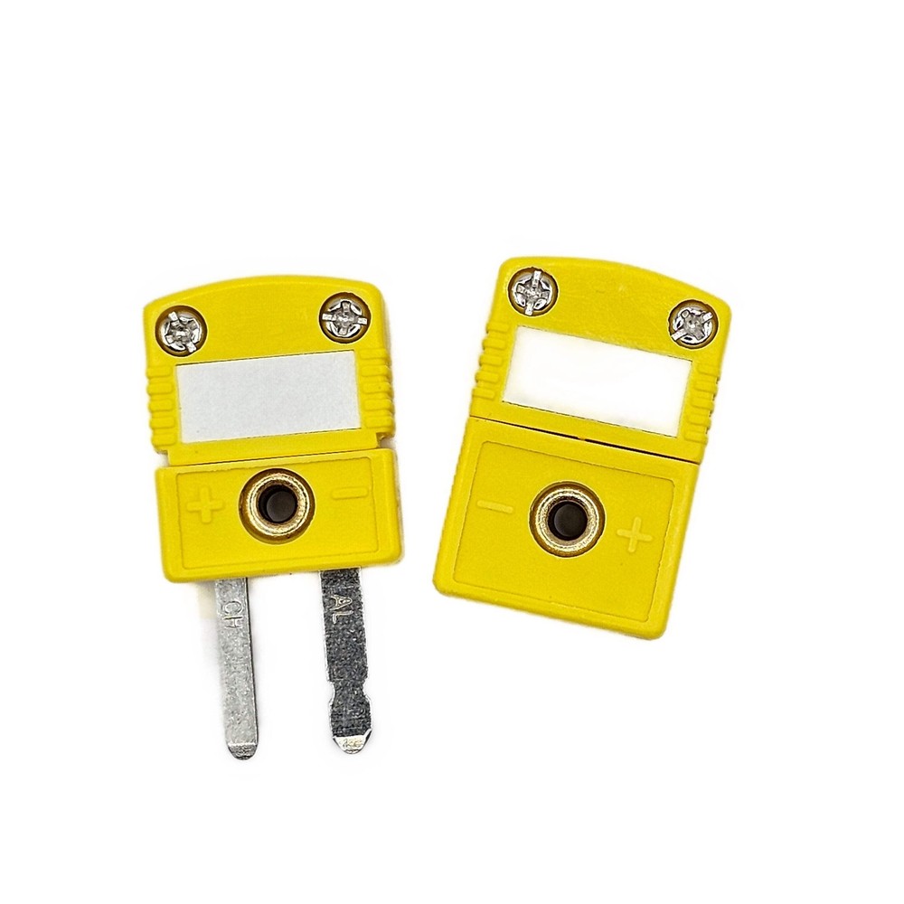 Type K Mini Thermocouple Connector, Omega Style - Set