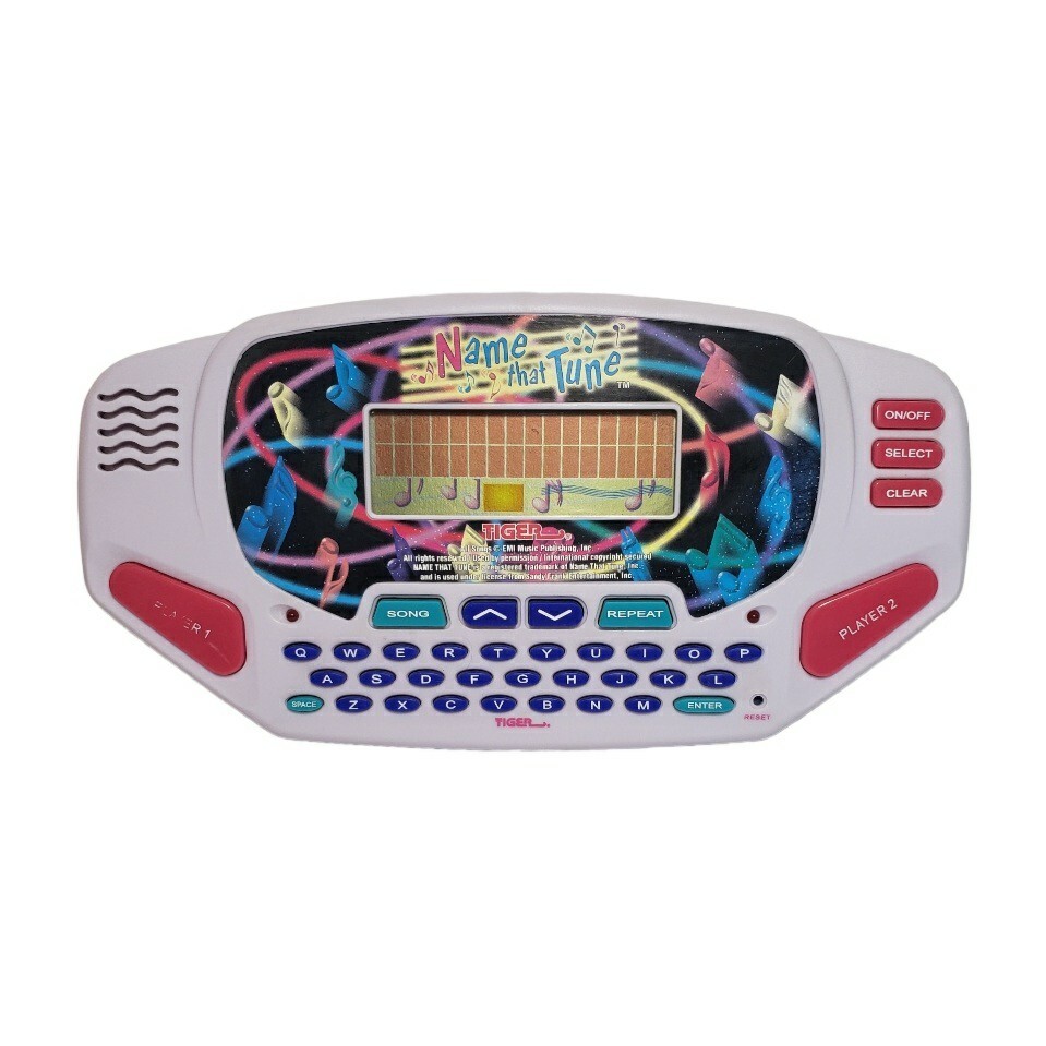 Name That Tune Tiger  Electronic Handheld Video Game