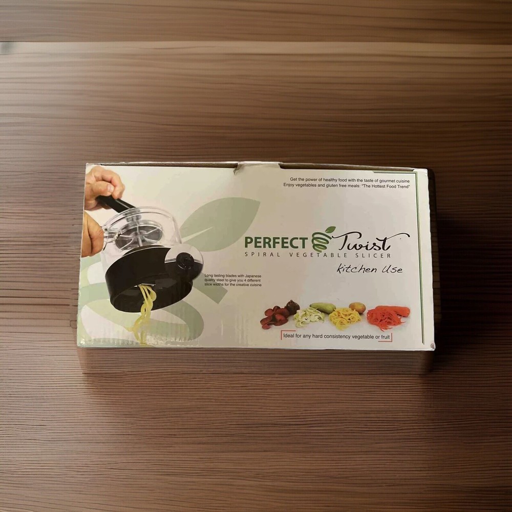 Perfect Twist 4 Way Vegetable Spiralizer Pre Owned