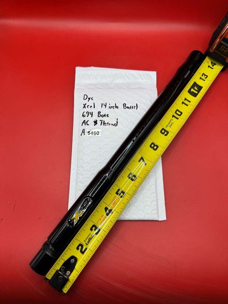 Dye Xcel 14 inch Barrel 694 Bore AC Thread