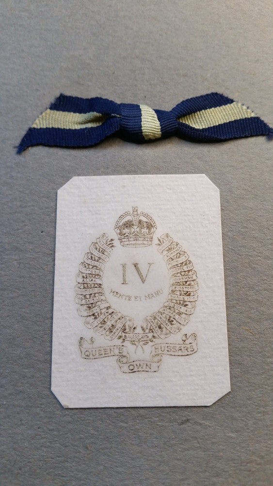 Dragoon Guards Ribbons and motifs