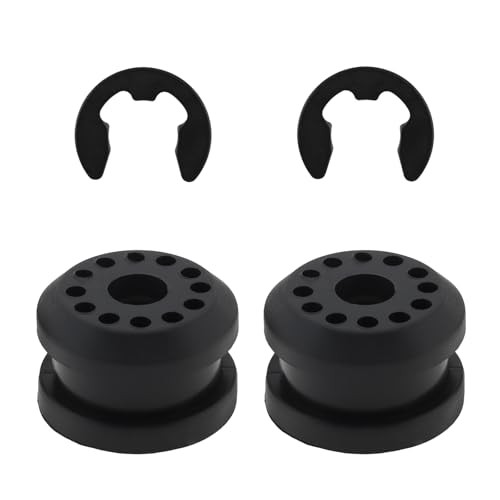 2PCS Transfer Case Shift Linkage Bushing with E-clips Fit for Dodge Ram 1500