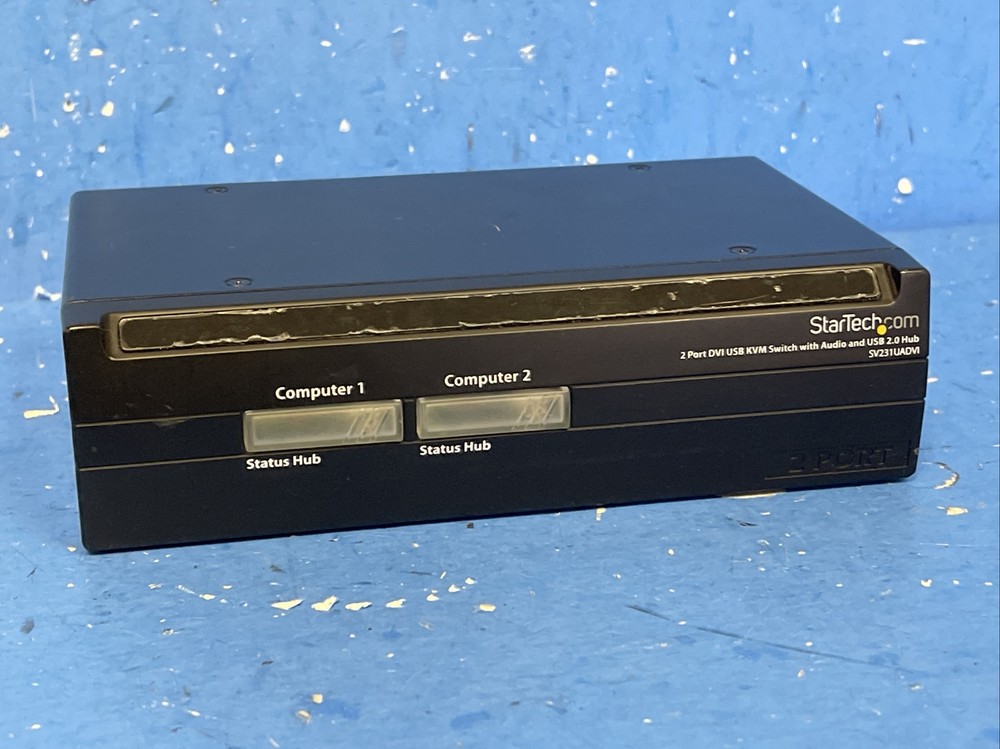 StarTech.com  SV231UADVI  2-Ports External KVM / audio switch USB