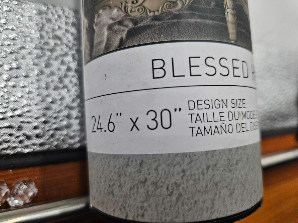 Iron Orchid decor transfer Blessed Home - Complete 24.5 x 30"