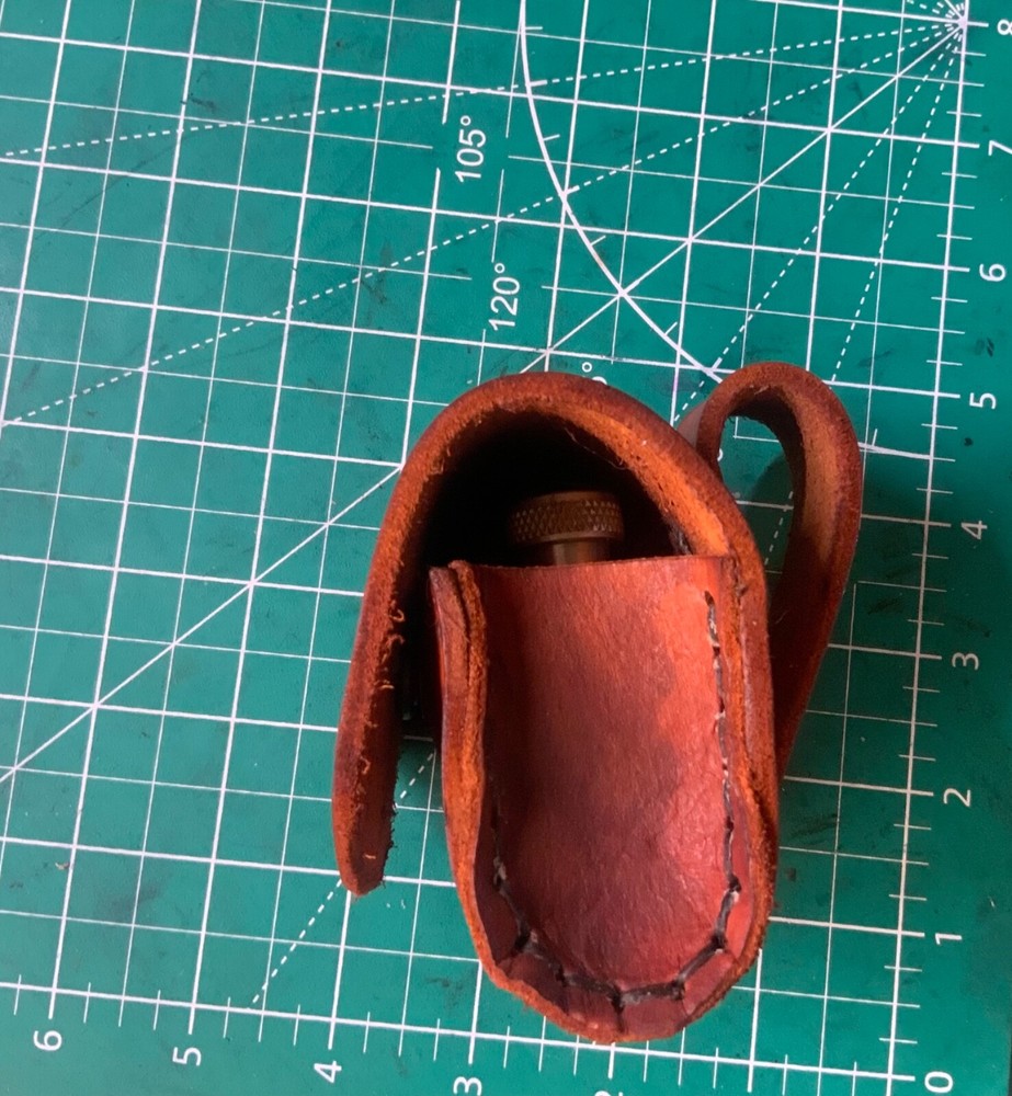 Handmade Leather Speed loader/Cylinder Pouch Belt Attach