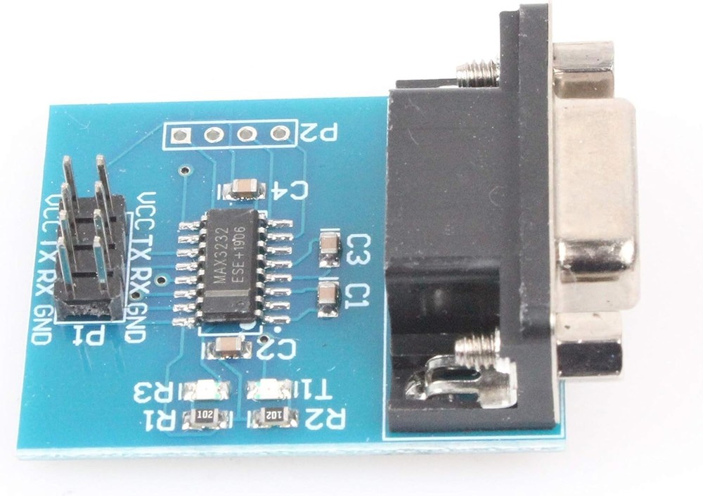 RS232 to TTL Module (Pack of 2) with Communication Indicator for Projects