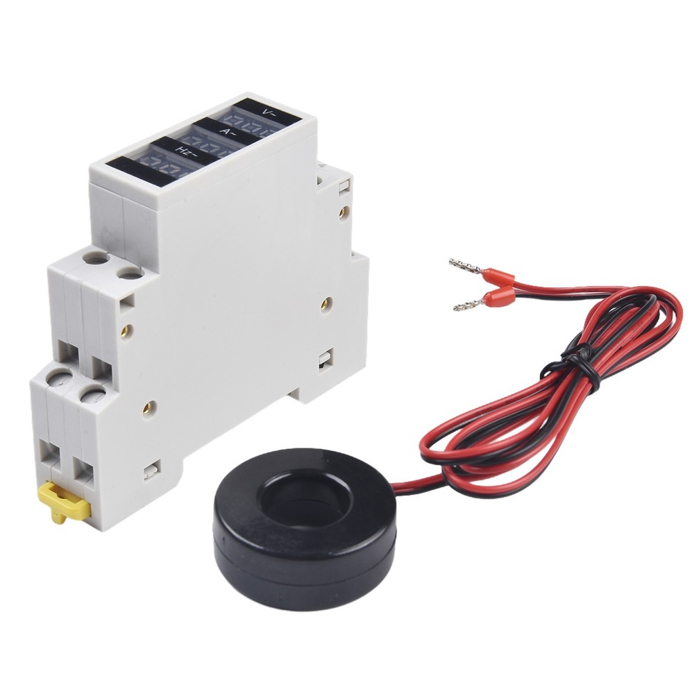 Real Time Data Single Phase Digital Voltmeter AC80 500V Digital Display