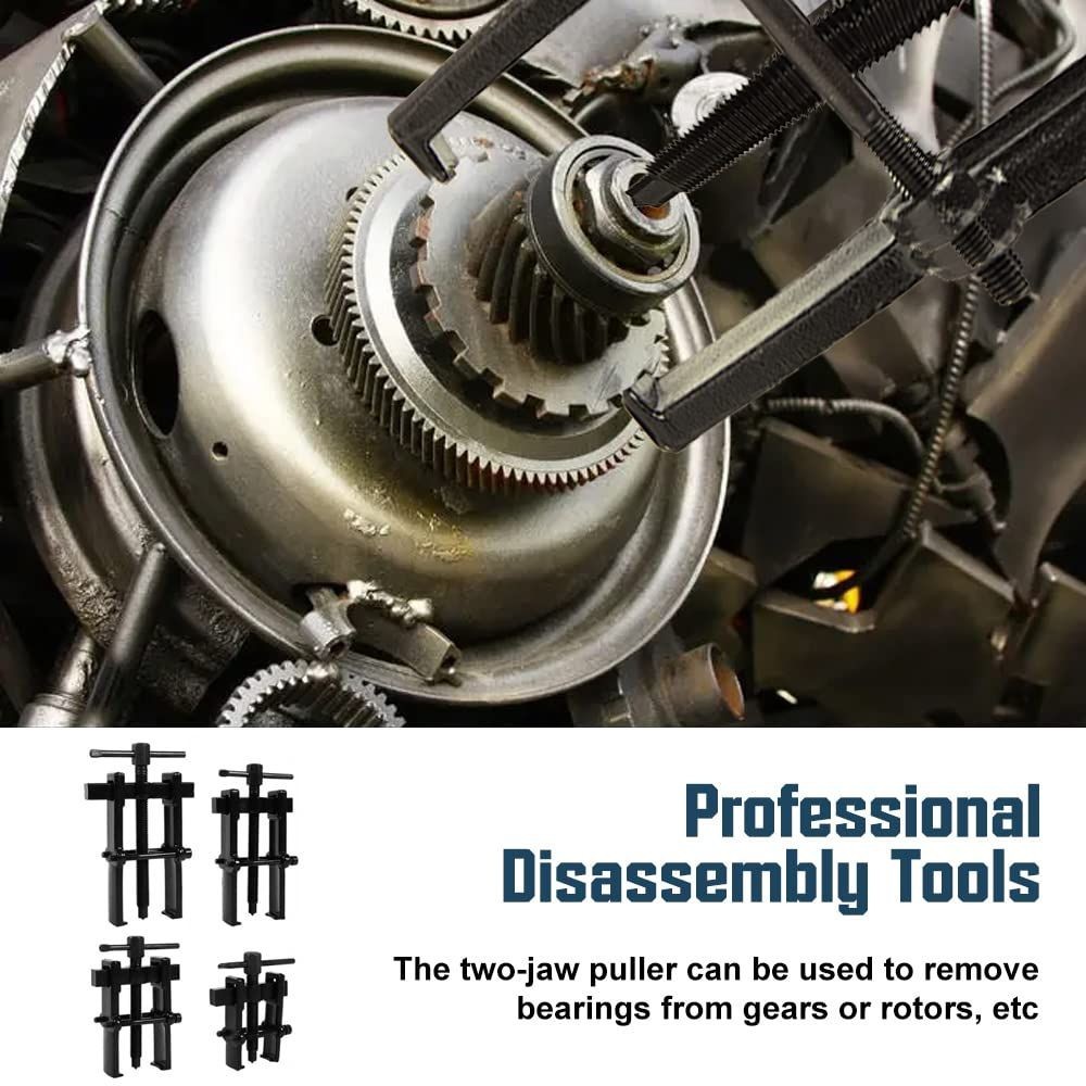 4 Bearing Puller 2'' 3'' 4'' 6'' with 2 2-Jaw