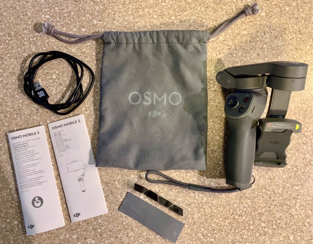 DJI Osmo Mobile 3 - 3-Axis Smartphone Gimbal Handheld Stabilizer  iPhone Android