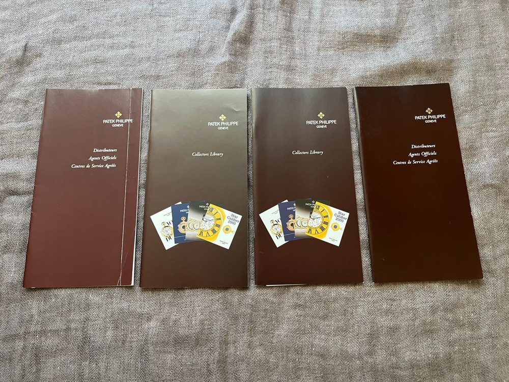 Patek Philippe Cover Manual Instruction Booklet Outer Box Set