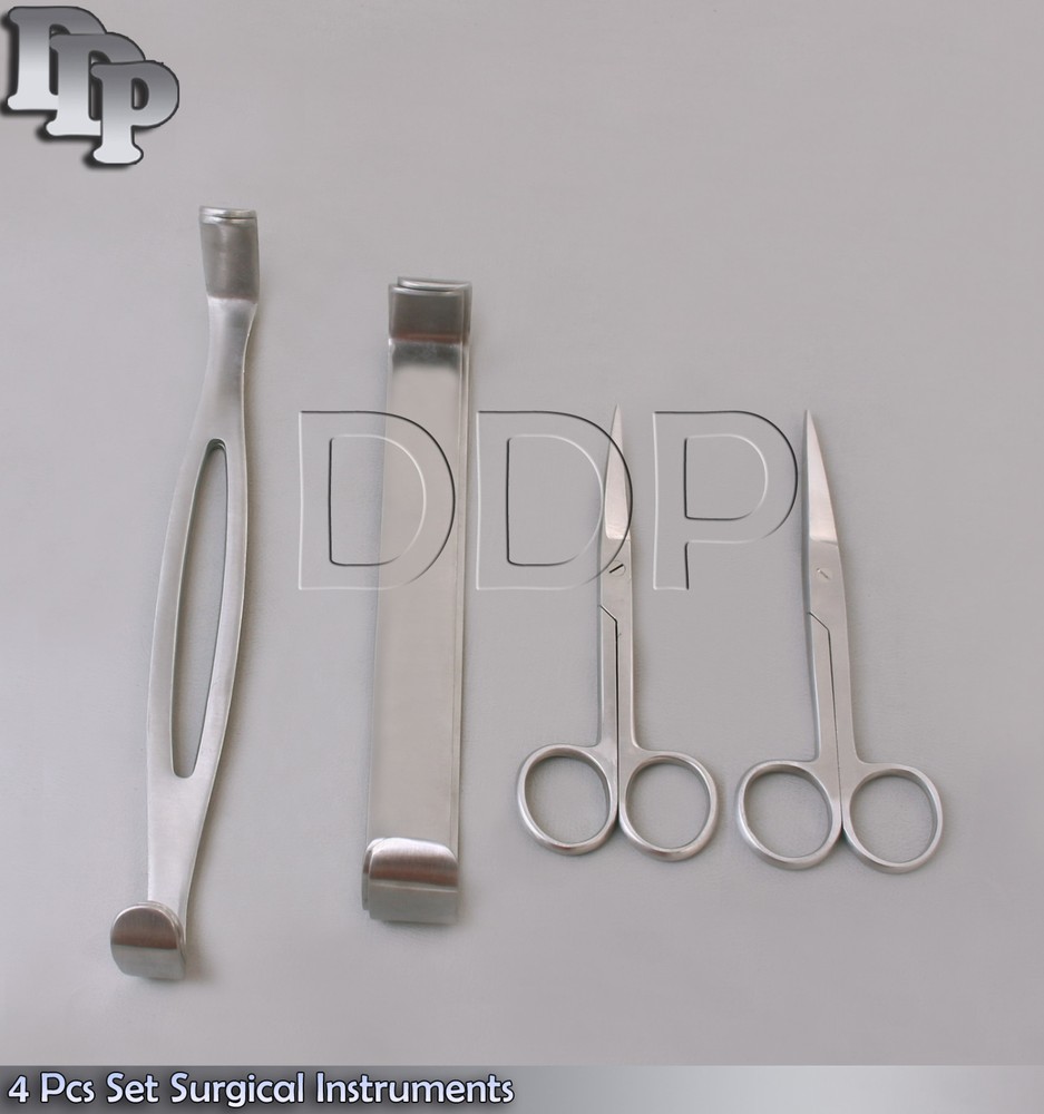 4 Pcs Set Surgical Instruments,-DS-650