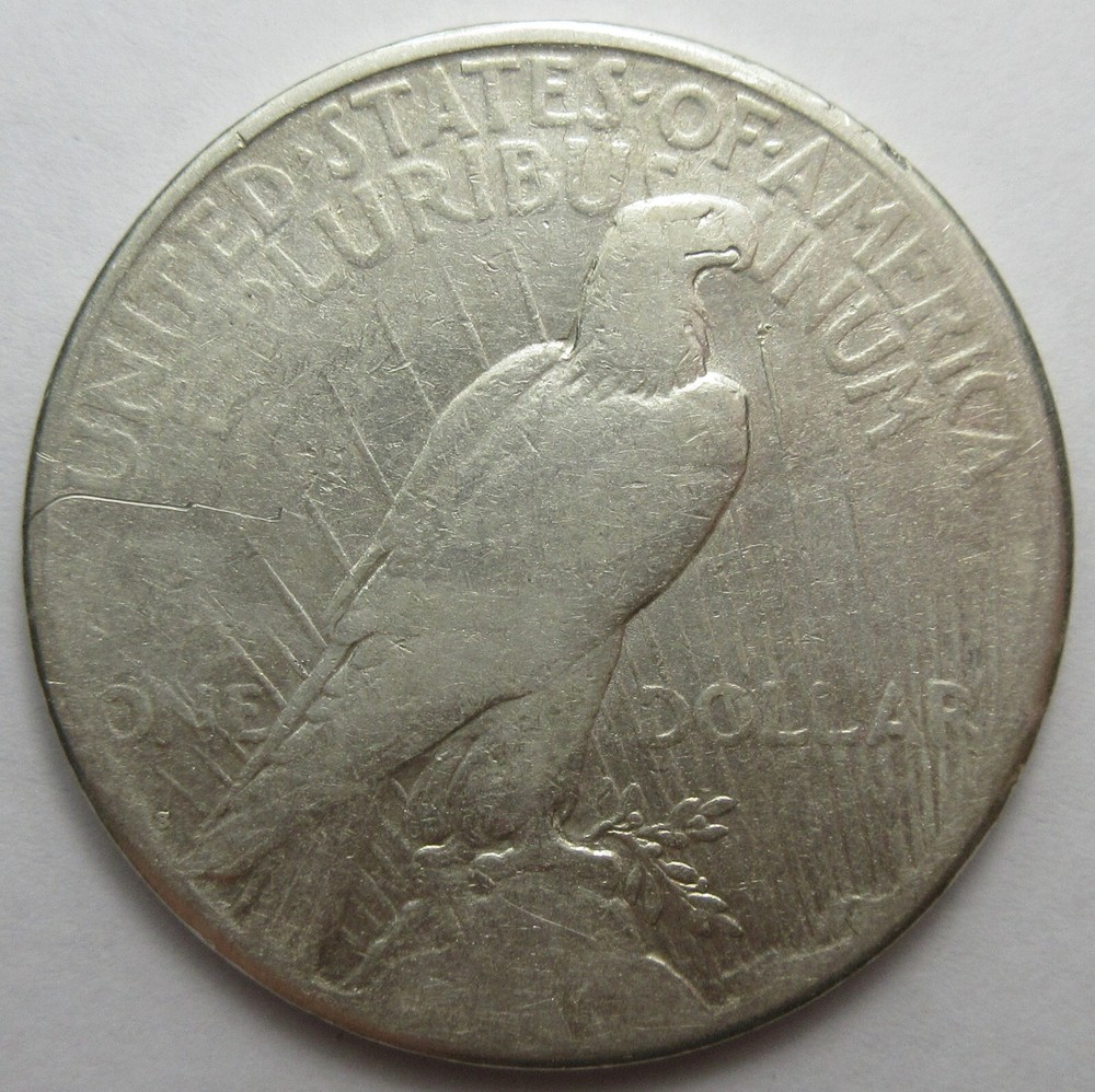 1922-S Silver Peace Dollar -VF- (#118p)