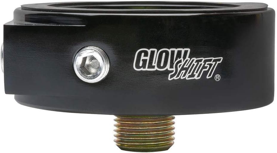 GlowShift Oil Filter Sandwich Plate Thread Adapter - 20mm x 1.5 -...