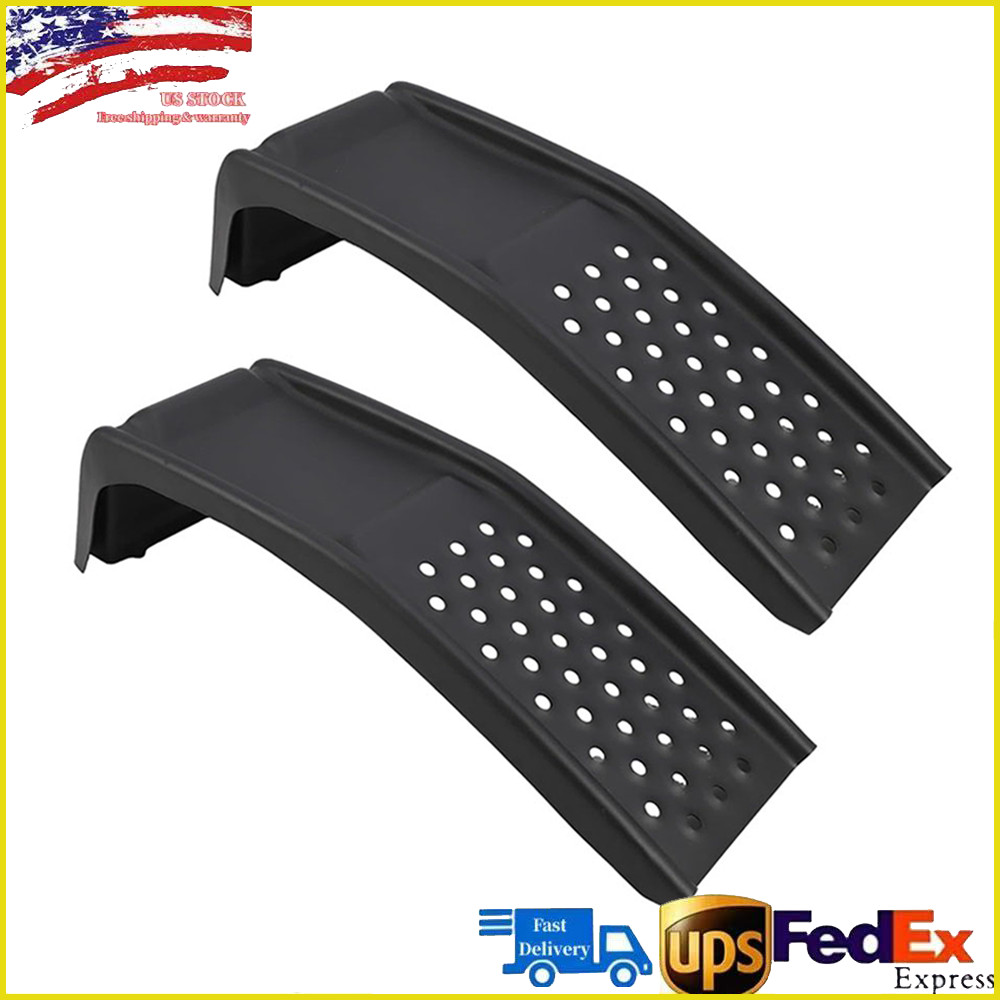 Car Ramp Set of 2 Support 8000lbs Gross Vehicle Weight Heavy Duty Auto Truck