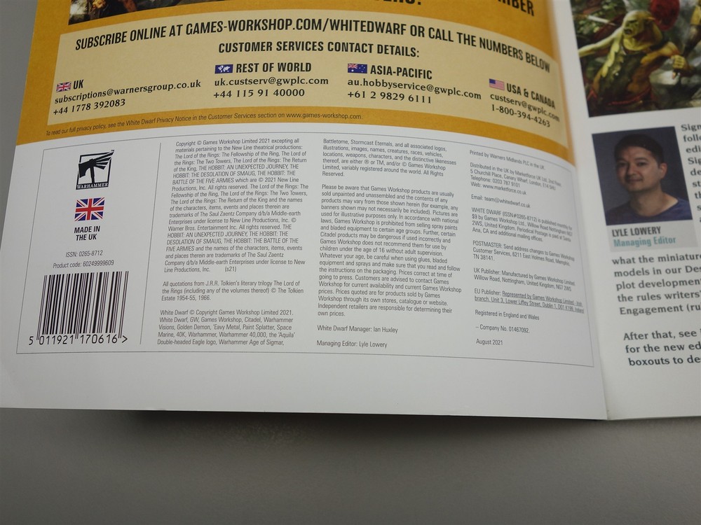 White Dwarf: #467 August 2021 (Games Workshop)