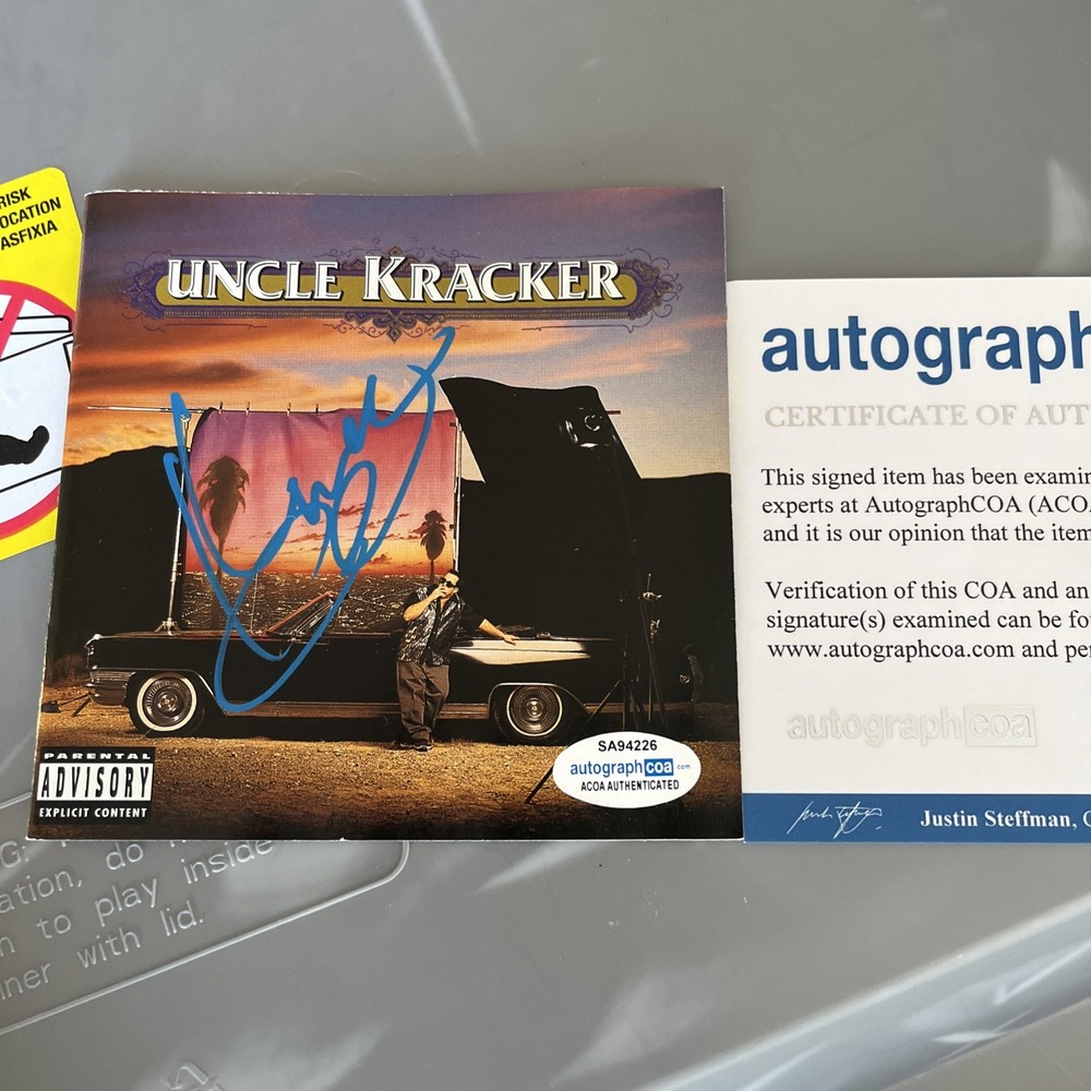 MUSICIAN UNCLE KRACKER SIGNED AUTOGRAPHED CD DOUBLE WIDE ACOA CERTIFIED