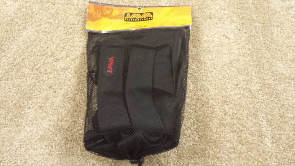 4+1 JAVA Black Paintball Pack Harness