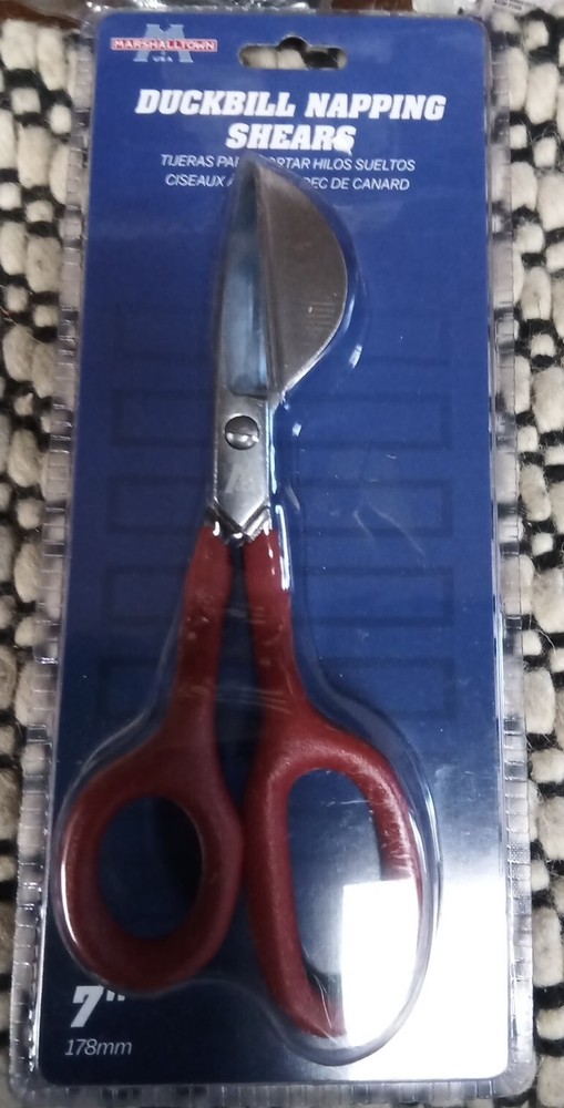 MarshallTown Duckbill Napping Shears Scissors New EDI-28785