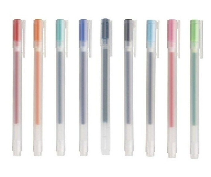[MUJI] Gel Ink Ballpoint Pen 0.38mm (Colors Select)