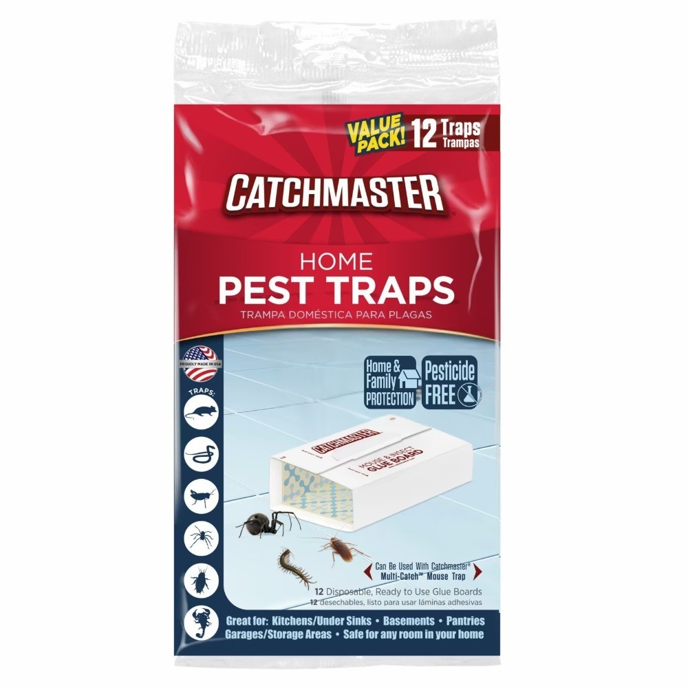 Catchmaster Value Pack Solid Home Pest Traps 12 Count