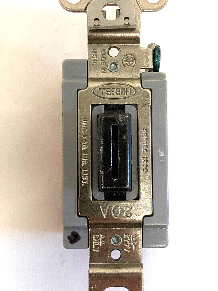 Hubbell Series 1200 20A 120 277 VAC Switch