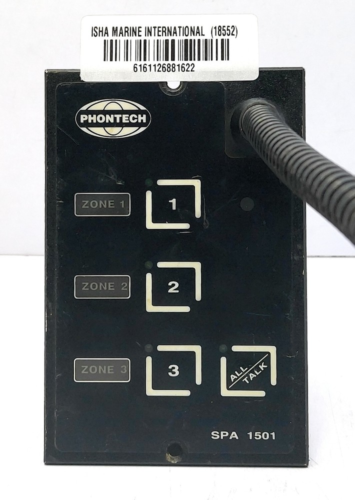 Control Unit with Gooseneck Microphone SPA 1501