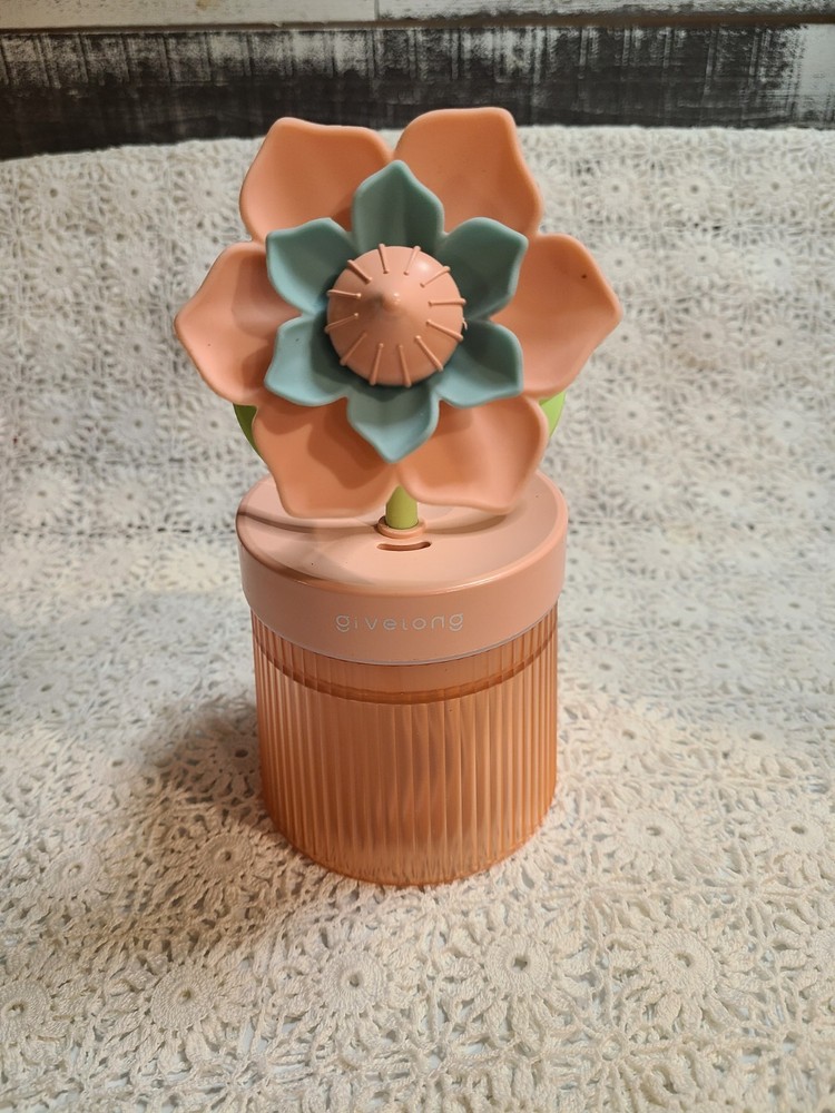 Flower Air Humidifier Small Night Lamp Usb