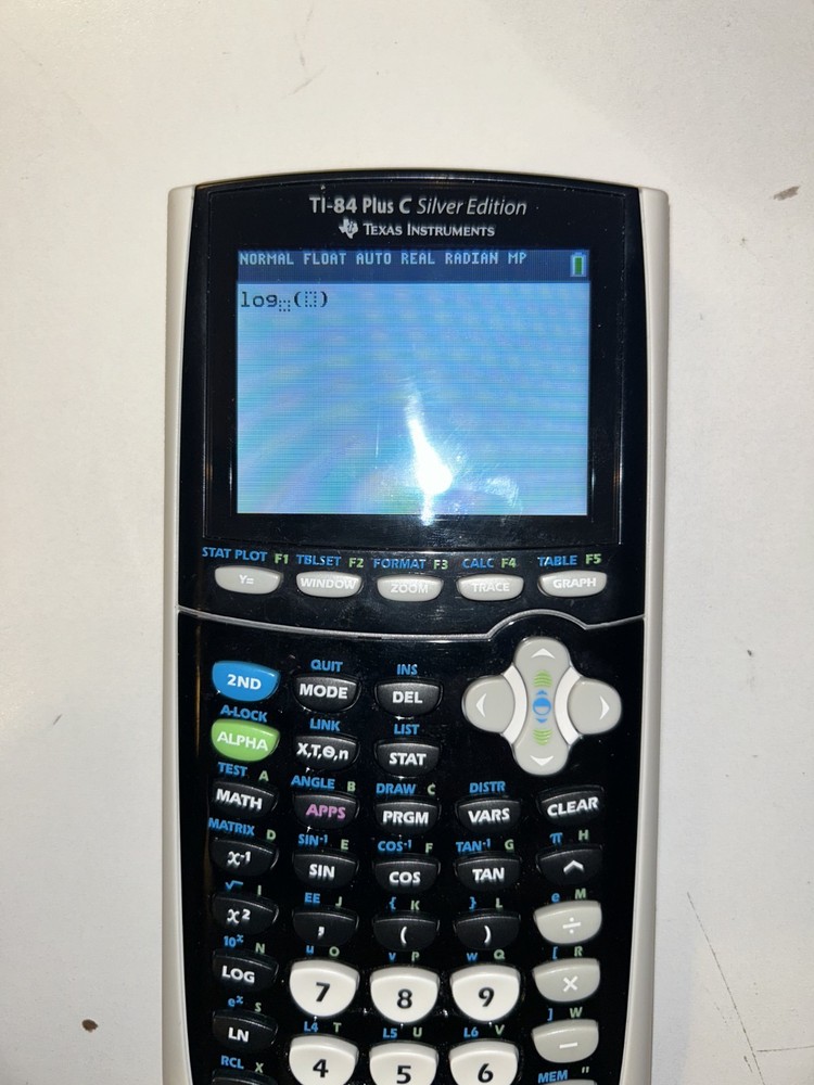 TEXAS INSTRUMENTS TI-84 Plus C Silver Edition Graphing Calculator EUC W USB