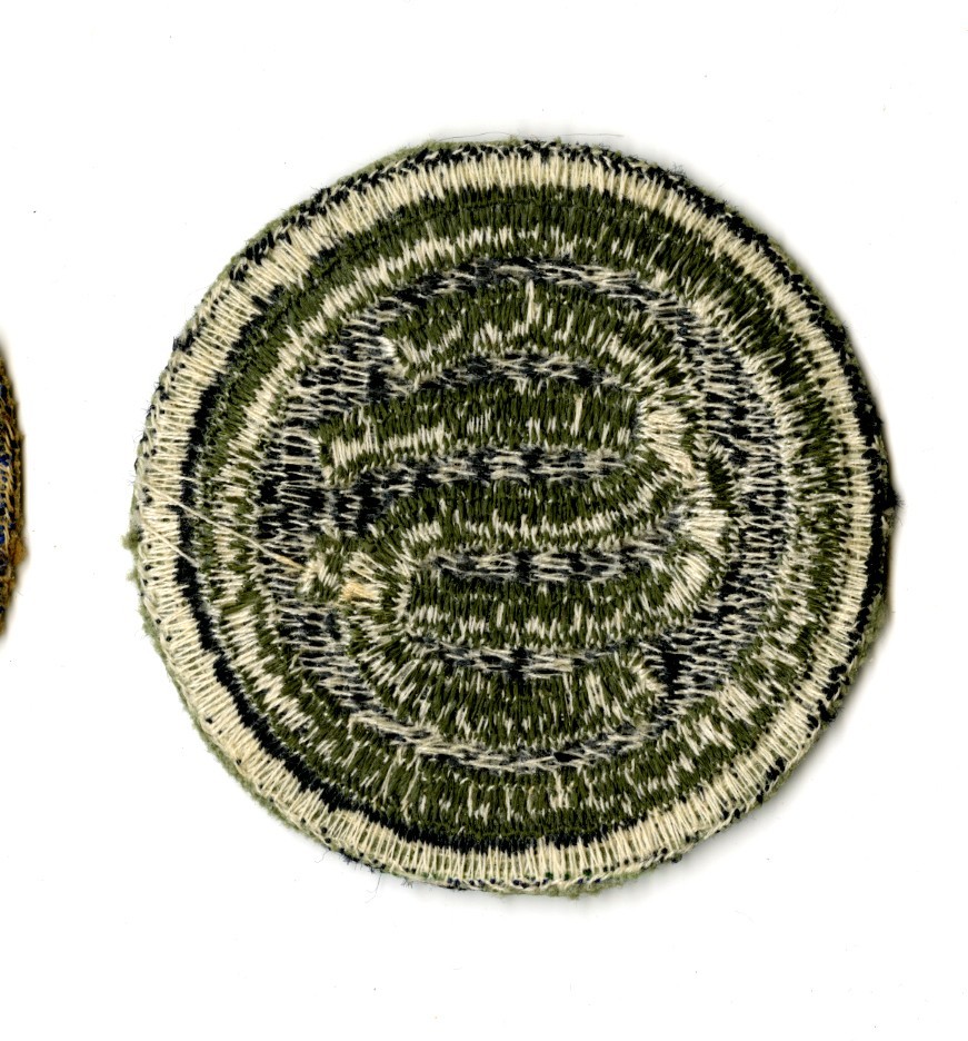 Officer Candidate School White Back Patch WWII Original OCS