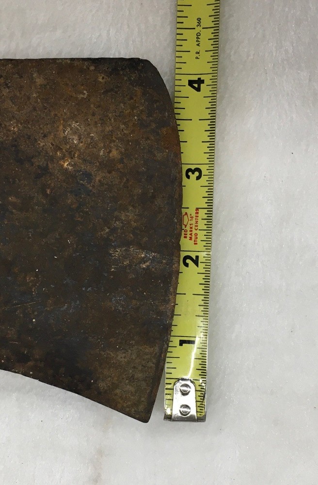 Unmarked Double Axe Head, 3 Lbs., 6.6 Oz. Preowned, No Handle
