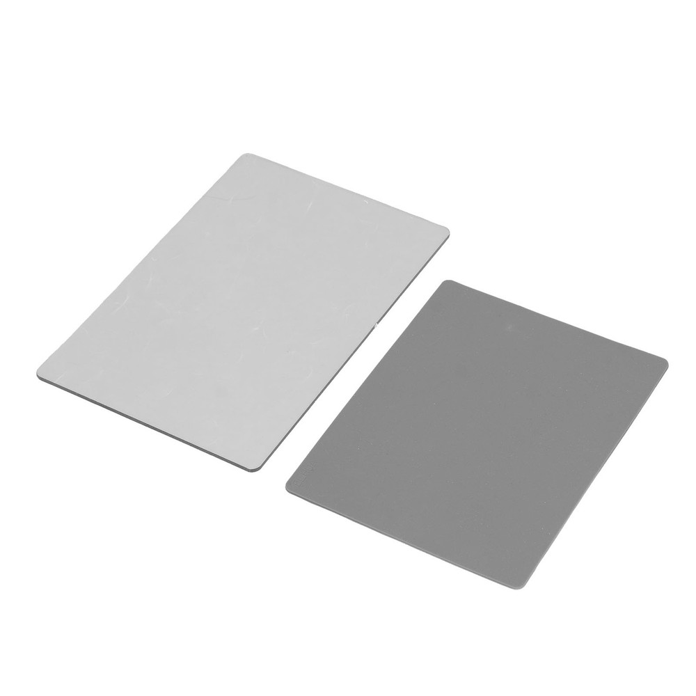 2 Pcs Set Embossing Mat Polycarbonate Plastic And Silicone Pad Part