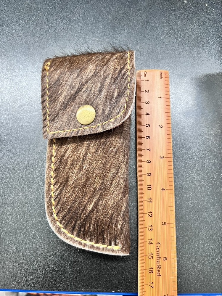 Knife Pouch Made With Thick Cattle Hide