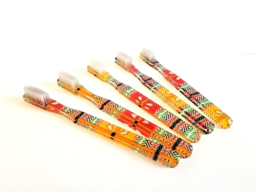 10-PACK Vintage NEW Designer Toothbrush FUN Summer