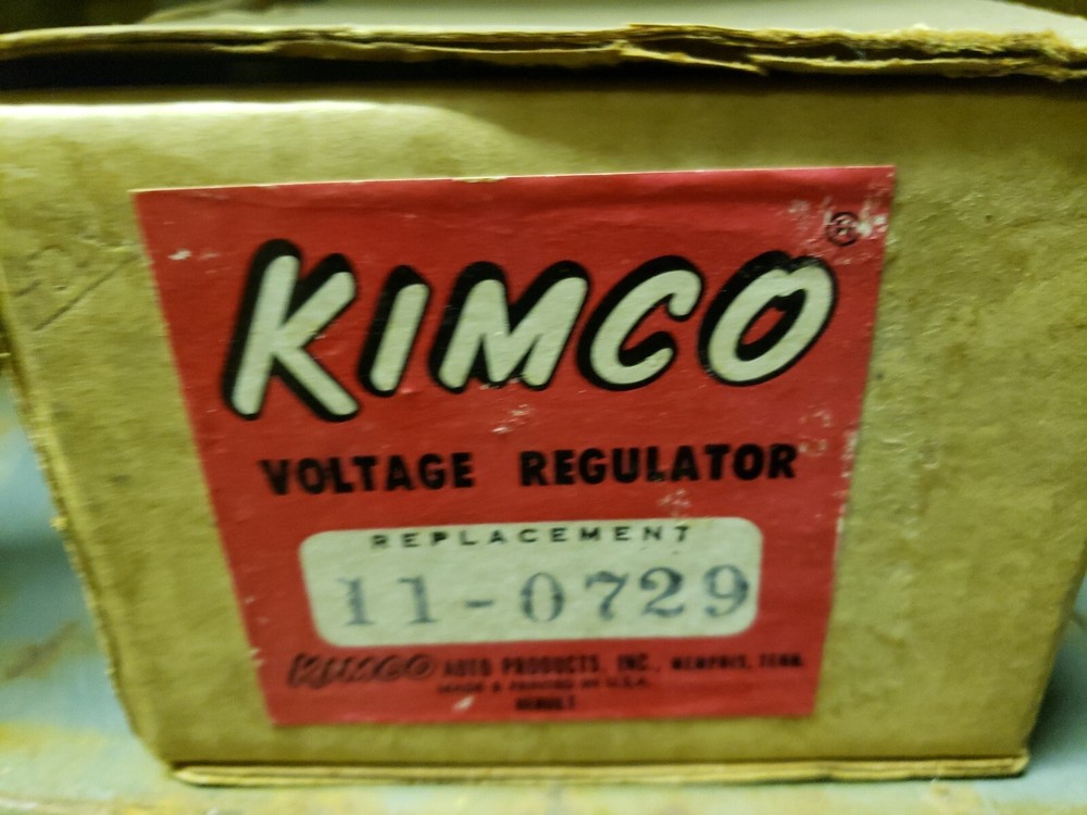 NORS KIMCO 11-0729 VOLTAGE REGULATOR