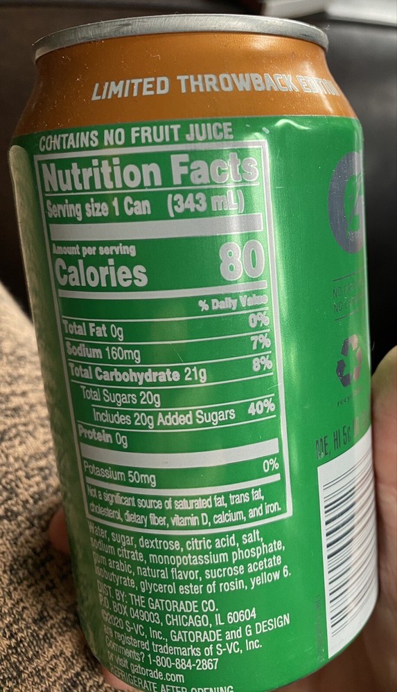 *RARE* Gatorade Limited Throwback Edition (Orange)