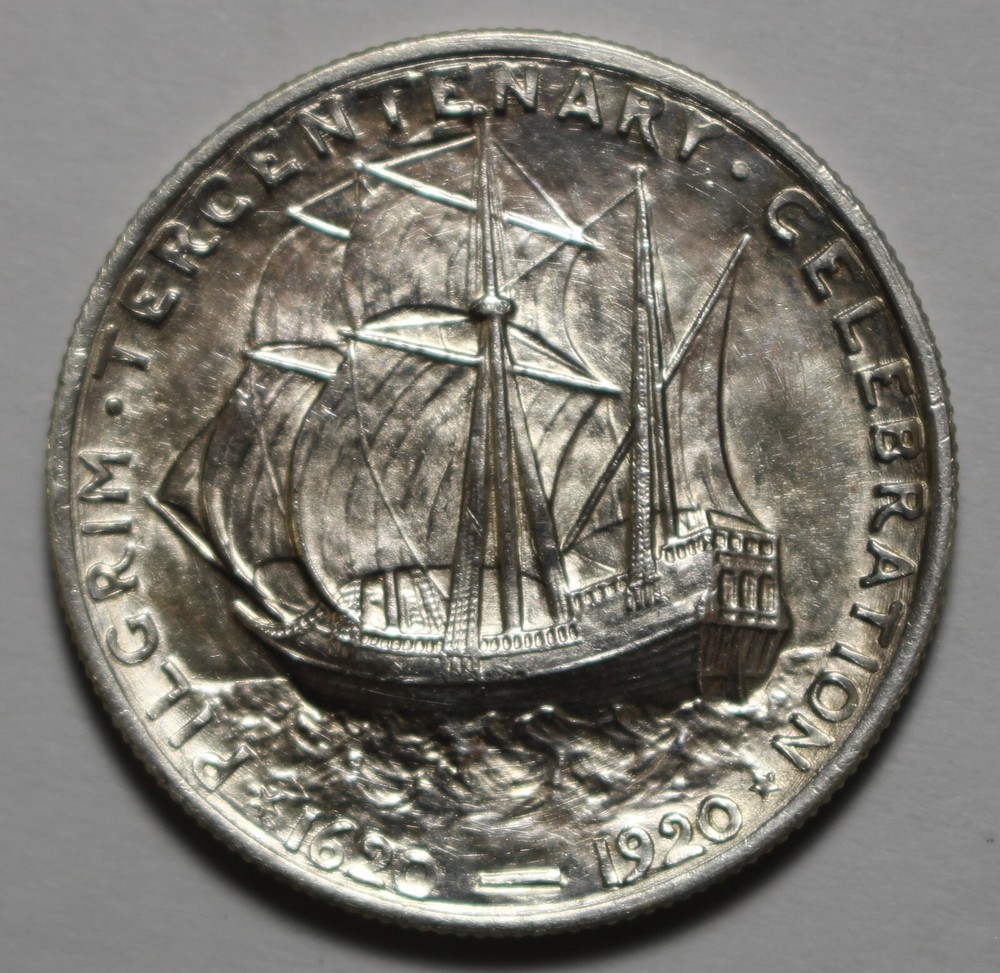 1921 Pilgrim Commemorative Half Dollar M516