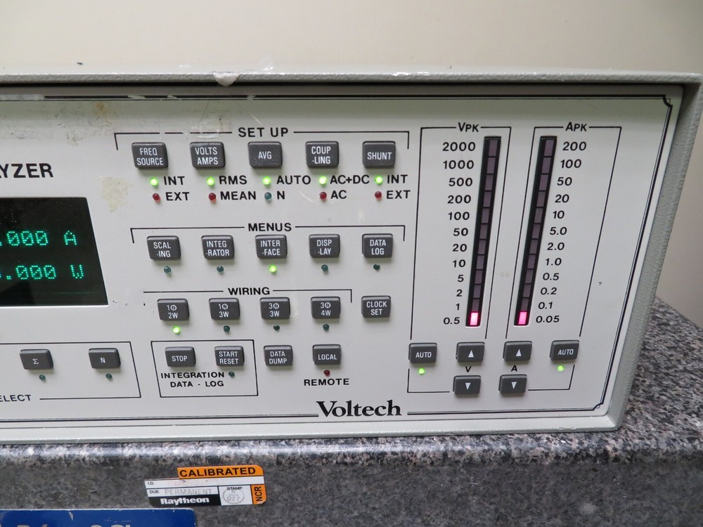 Voltech PM3000 Three Phase Power Analyzer PN40