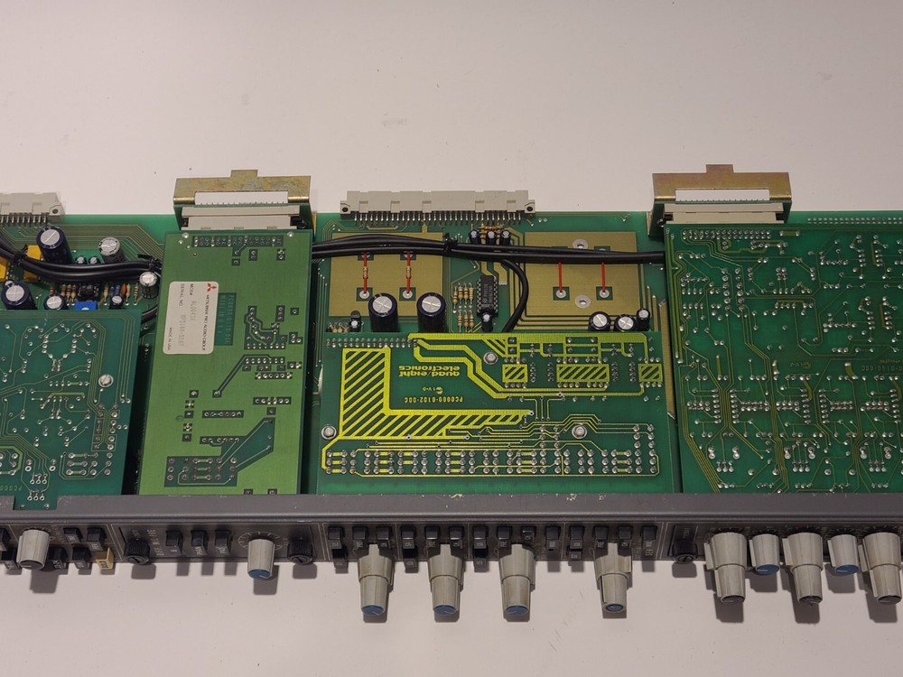 Mitsubishi Westar Quad Eight Diff Mic Pre Parametric EQ Channel Strip Untested