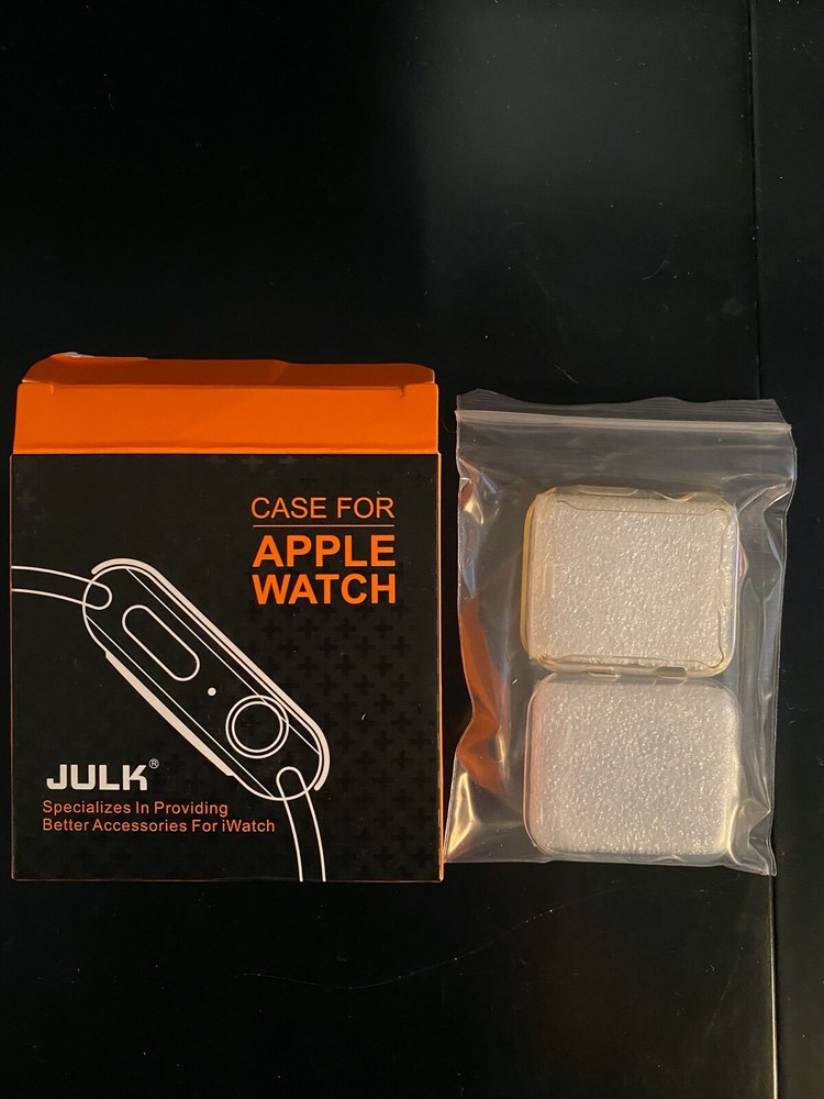 JULK 2-Pack Series 3 42mm Case Protector for Apple Watch - NEW