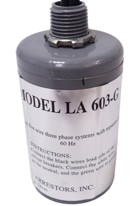 Delta LA603G AC Lightning Arrestor Three Phase (5-Wire with Ground)