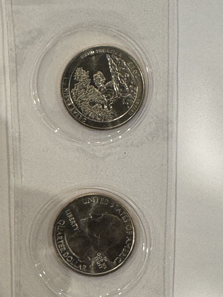 2013 P & D Great Basin National Park Quarter from Mint Set