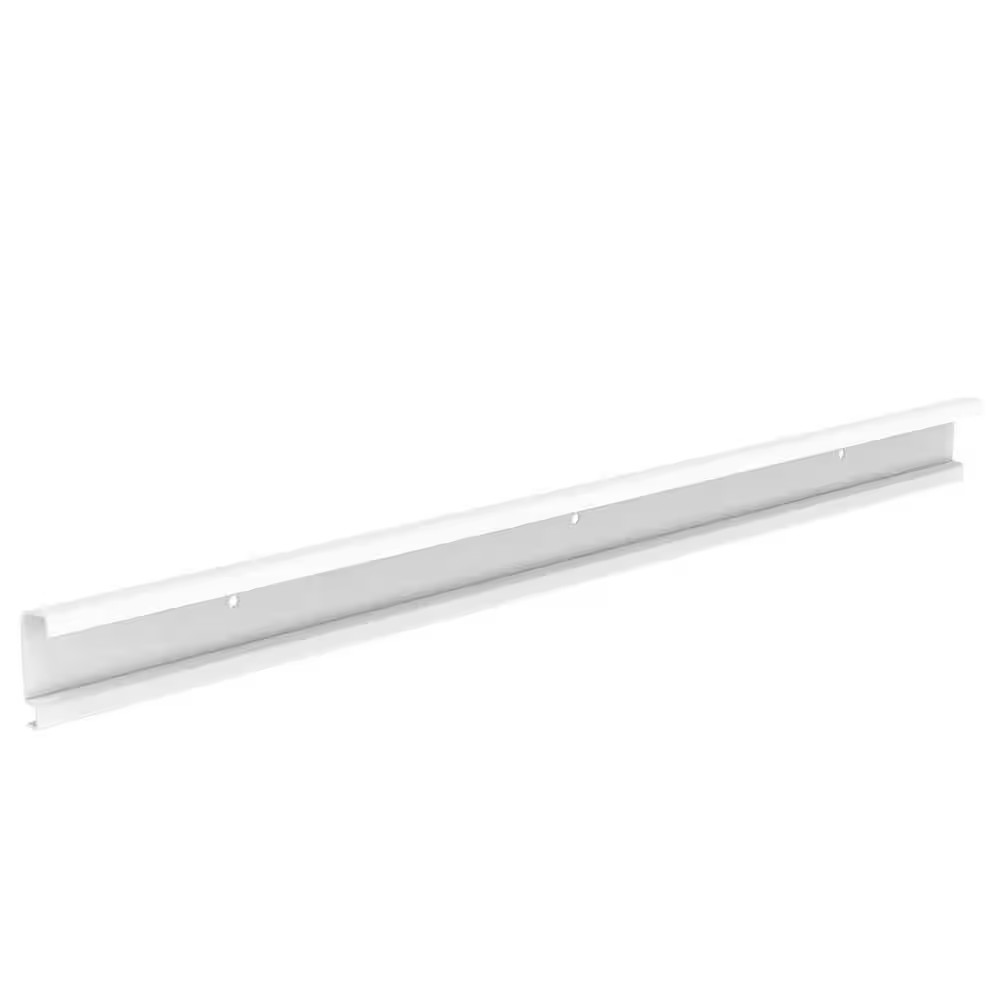 Shelftrack 24 In. White Hang Track (2 Pieces)