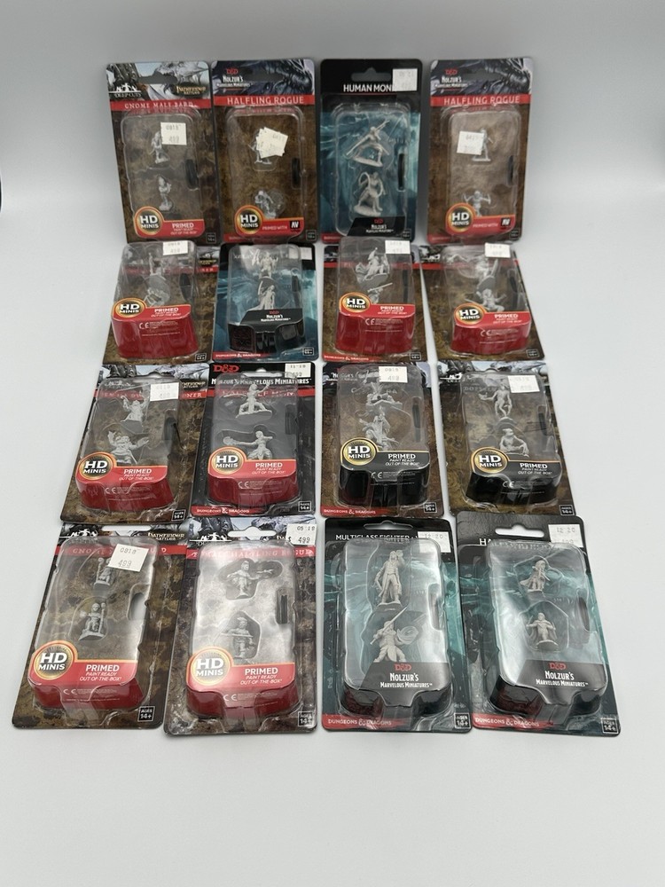Dungeons and Dragons Miniatures Lot - 46 Misc Figures