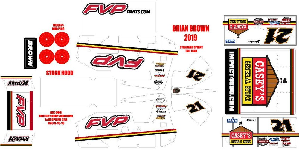 1RC SPRINT WRAP BRIAN BROWN 2019
